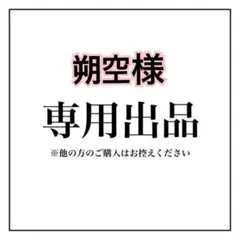 朔空様、ご確認用専用ページ