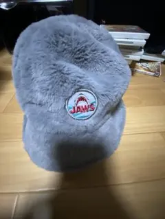USJ JAWS ロゴ刺繍 グレー バケットハット