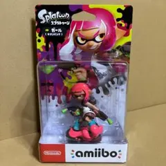 【新品・未開封品】amiibo　スプラトゥーン　ガール(ネオンピンク)　イイダ