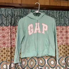 GAP ミントグリーン フード付きパーカー