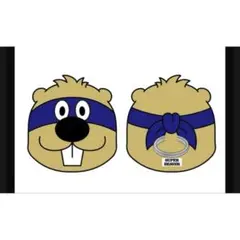 SUPER BEAVER マスクドビーバー マスコットキーホルダー - メルカリ