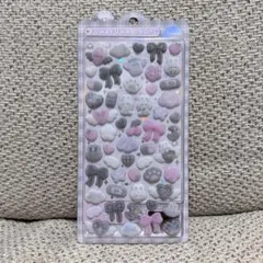 しろくろふわふわ　ふわふわドロップシール　正規品　クーリア