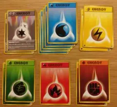 ポケモンカード　旧裏　イントロ　エネルギーカード　14枚セット