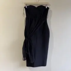 Sサイズ★レディース　レースデザイン　ミニドレス　ワンピース　ブラック