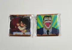 灰原哀　江戸川コナン　メモリアル缶バッジ　コナンランド　巨大ガチャ景品