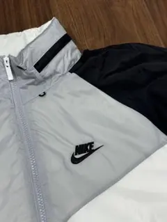Nike ナイロンジャケット グレー/ブラック/ホワイト