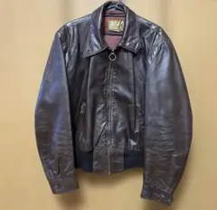 ダークブラウン レザージャケット