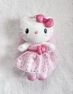 usj限定 ハローキティ ウェディングドレス ぬいぐるみ ピンク