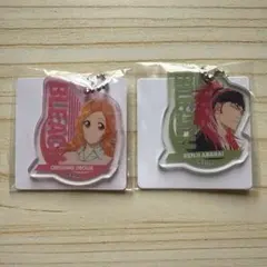 bleach アクリルキーホルダー　織姫　恋次