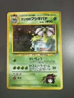 旧裏面】ポケモンカード エリカのフシギバナ LV.45 星あり キラ ジム