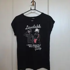 AVAIL AVANTGARDE プリントTシャツ ブラックのサムネイル