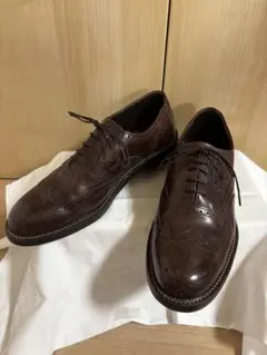 く*ま様 REGAL ブラウン ウィングチップ レザーシューズ