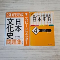 全レベル問題集 日本史B 4 ・30日完成スピードマスター日本文化史