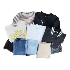 子供服 まとめ売り 100～110 アウター トップス ボトム オシャレ着 8点