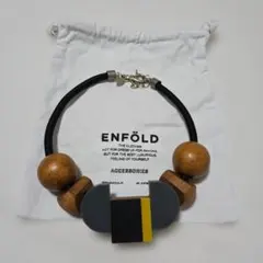 ENFOLD ネックレス 木製ビーズのサムネイル