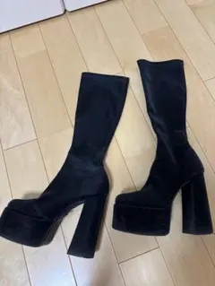 【新品未使用】ダーリッチロングブーツLサイズ Darich 「Darich」 ロングブーツ L アイボリー レディース