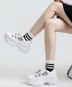 さち様用【未使用品】SHEINの厚底ダッドスニーカー36 22.5cm