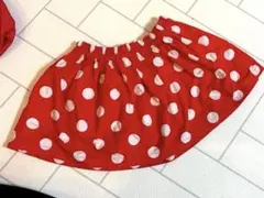 ミニーちゃん風スカート80cm
