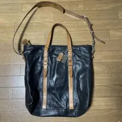 COACH ハリソン レザー トートバッグ 2way A4可 ショルダー付のサムネイル
