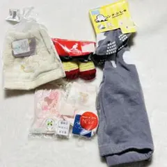 新品未使用品　ベビー服靴下まとめ売り　赤ちゃん激かわ5点まとめ　美品