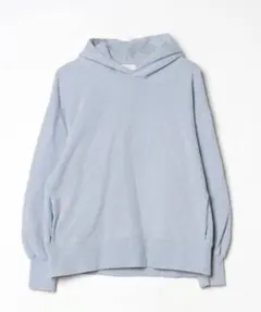 美品 PUBLIC TOKYO プルオーバー パーカー　ブルーグレイのサムネイル