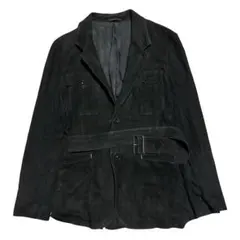 Paul Smith 羊革のショートコートM アシンメトリーポケット レザー ブルゾン ｜ポール・スミス