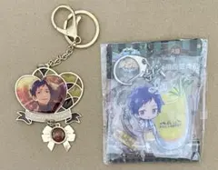 C012あんスタ　伏見弓弦　中国限定　ハートチャーム　カフェ　アクスタ　セット