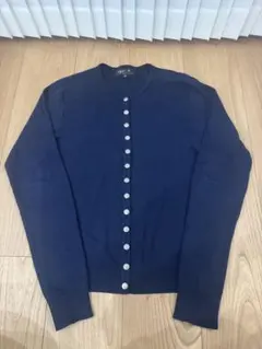 agnès b. ネイビー カーディガン サイズ:3