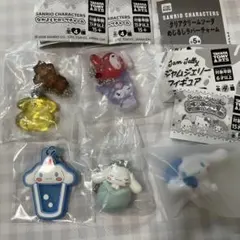 サンリオ ガチャガチャ なかよしドロップチャーム めじるしラバーチャーム