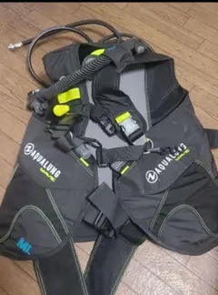 AQUALUNG BCジャケット ブラック レギュレーター付き