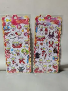 ★ウルトラマン★ ぷっくりシール【２枚セット】