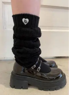 epine Eé Heart logo loose socks