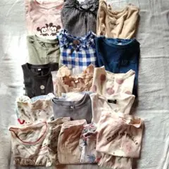 女の子 まとめ売り 春夏 秋 セット 100cm 保育園 幼稚園 外遊び