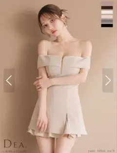 DEA.by ROBE de FLEURS ドレスSサイズ