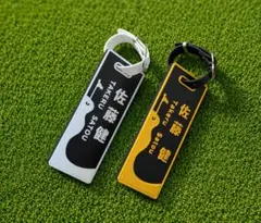 ゴルフ ネームプレート 名入れ オーダー ゴルフバッグ用 ネームタグ プレート