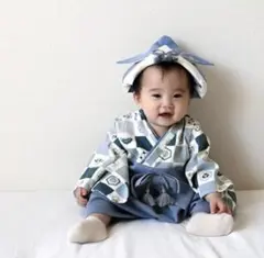 mocmof モクモフ　赤ちゃん 着物スタイル 80