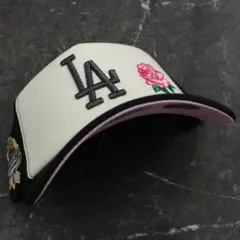 NEW ERA LA ドジャース ローズ メッシュキャップ 海外モデル ピンク