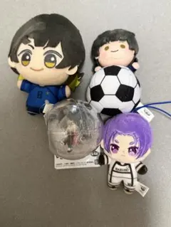 ブルーロック展 ぬいぐるみマスコット フルコンプセット - メルカリ