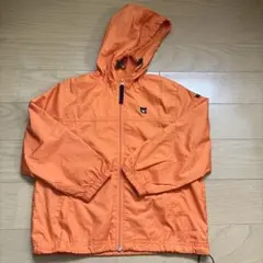 《美品》DOUBLE.B ミキハウス　ウィンドブレーカー　オレンジ