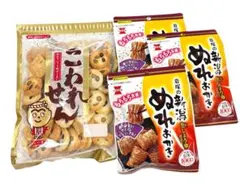 訳あり国産ミックスあられ135g　岩塚製菓　新潟生醤油仕立てぬれおかき3袋のサムネイル