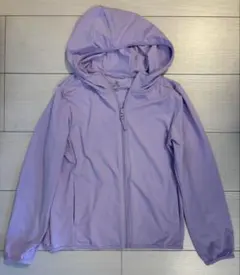 UNIQLO ユニクロエアリズム UVカットパーカー キッズ 130 ラベンダー