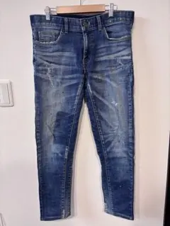 RETRO ENGINE ガーメントウォッシュデニム