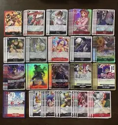 ワンピースカード 赤黒 サボデッキ サボsr ドラゴンsr コアラsr