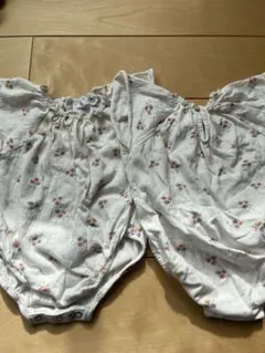 ZARA 花柄ロンパース 3-4M