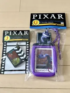 ⭐︎PIXAR⭐︎HappyくじG賞・J賞キーホルダー&カードホルダーセット