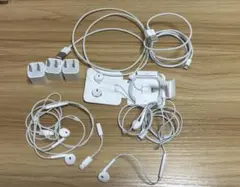 Apple⭐︎9点⭐︎純正品⭐︎アダプタ⭐︎Lightningケーブル⭐︎イヤフォンマイク