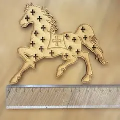 馬の北欧風ウォールアート ウォールデコレーション 午年