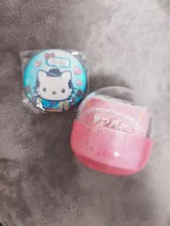 マツケンサンバ ガチャガチャ キラキラ缶バッジ 　アイマスク　ディアダニエル