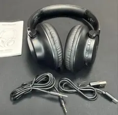 Bluetoothヘッドホン WH201A ワイヤレスヘッドホン ブラック