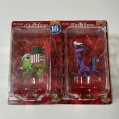 クリスマスオーナメント 2025 ディズニー ハッピーくじ　マイク　ランディ